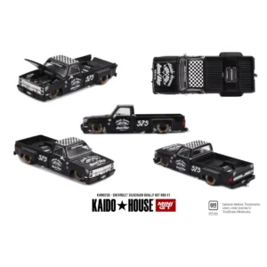 Mini Gt Kaido House 236 Chevrolet Silverado Dually Hot Rod V1 1 64 Die Cast Scale Model 1800x1800