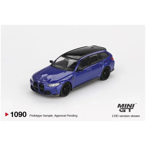 Mini Gt 1090 Bmw M3 Competition Touring Portimao Blue Metallic 164 Die Cast Scale Model 2 1800x1800